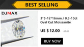 0.3-10ct Rare Oval Cut Moissanite Loose Stone - GiFTiFY