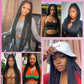 Synthetic Braided Wig Full Lace Front Wigs Knotless Box Cornrows Wigs For Black Women 36 Tribal Jumbo Braids Wigs With Baby Hair GiFTiFY