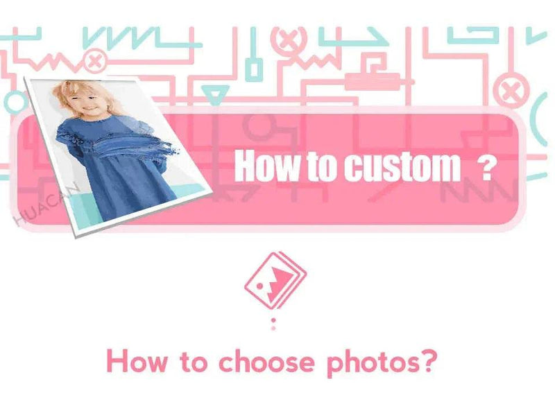 HUACAN Custom Photo Paint By Numbers Pets Child Diy Kit Picture For Living Room Home Decoration Painting by numbers by DSERS