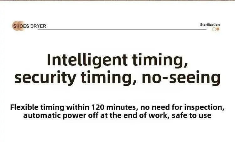 New Foldable Shoe Dryer Boot Dryer with Hot Air Circulation Boot Dryer Eliminate Bad Odor Timing Constant Temperature Shoe Dryer - GiFTiFY