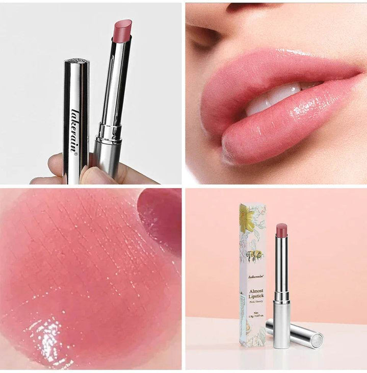 Black Honey Lipstick Long Lasting Moisturizing Natural Lip Plumper Makeup Lip Plumping Gloss Cosmetics Exfoliating for Lip - GiFTiFY