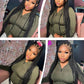 Cornrows Full Lace Braided Wigs Synthetic Knotless Box Braiding Wigs For Black Women 36'' Tribal Box Braids Wigs With Baby Hair GiFTiFY