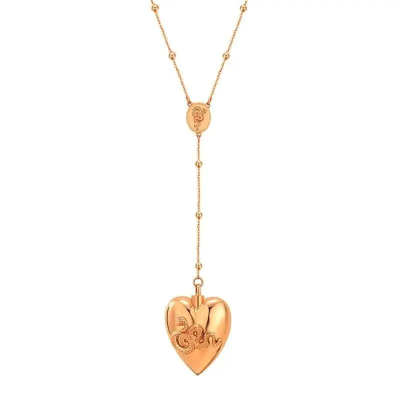 Elegant Heart Pendant Necklace for Any Occasion Necklace by Zopi