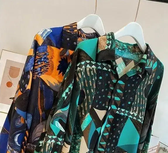 Chic Loose Chiffon Shirt for Women