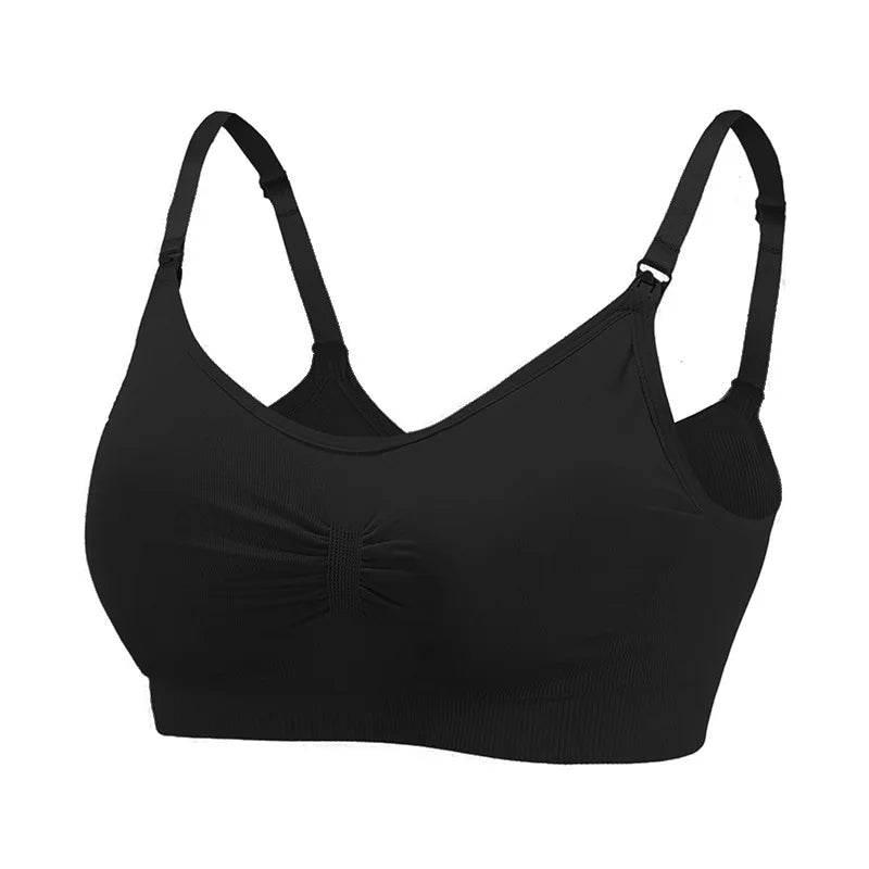 High Quality Plus Size Nursing Bra Breathable Women Breastfeeding Underwear Seamless Maternity Bra Push Up - GiFTiFY