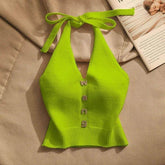 V Neck Summer Tank Top - GiFTiFY