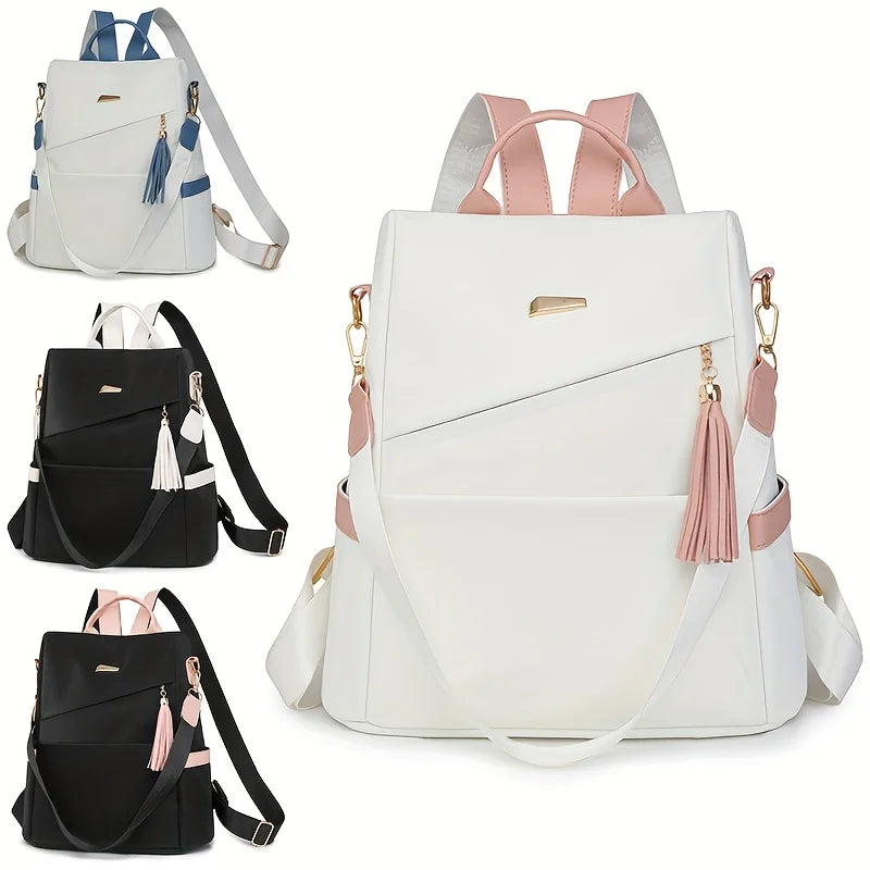 Anti theft Lightweight Fashionable Womens Backpack Large Capacity Korean Style Versatile Travel Backpack For Daily Outing by GiFiFY