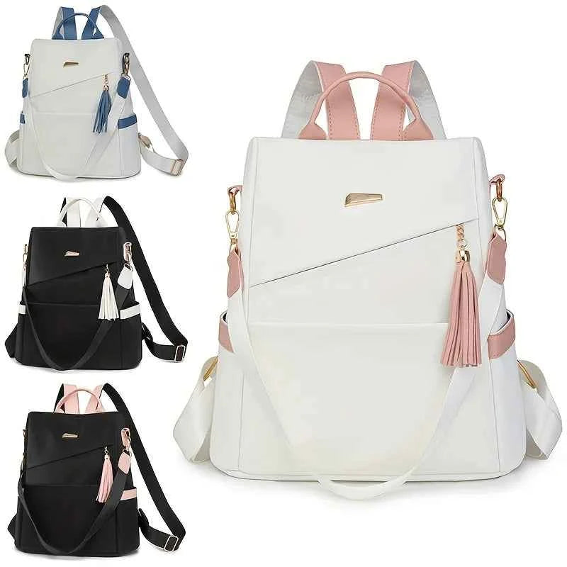Anti theft Lightweight Fashionable Womens Backpack Large Capacity Korean Style Versatile Travel Backpack For Daily Outing