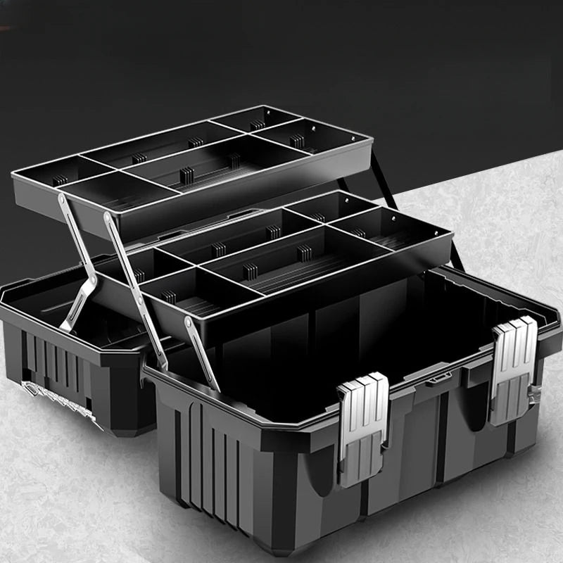 Tools Organizer Box Garage Professional Plastic Tool Case Box Electrician Storage Multifunctional Outdoor Waterproof Garage GiFTiFY