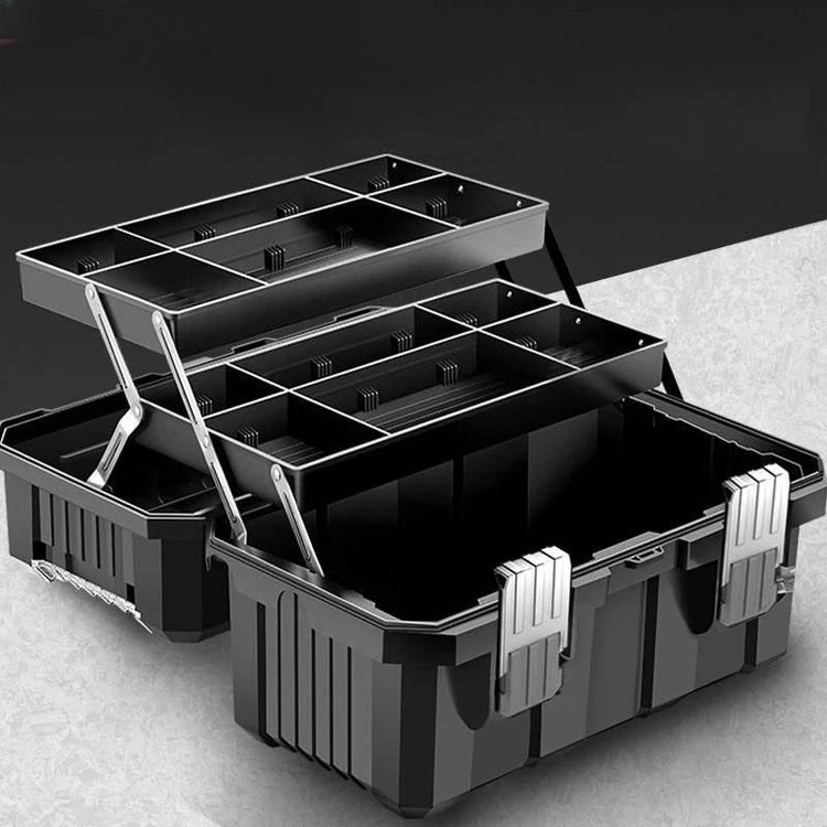 Tools Organizer Box Garage Professional Plastic Tool Case Box Electrician Storage Multifunctional Outdoor Waterproof Garage - GiFTiFY