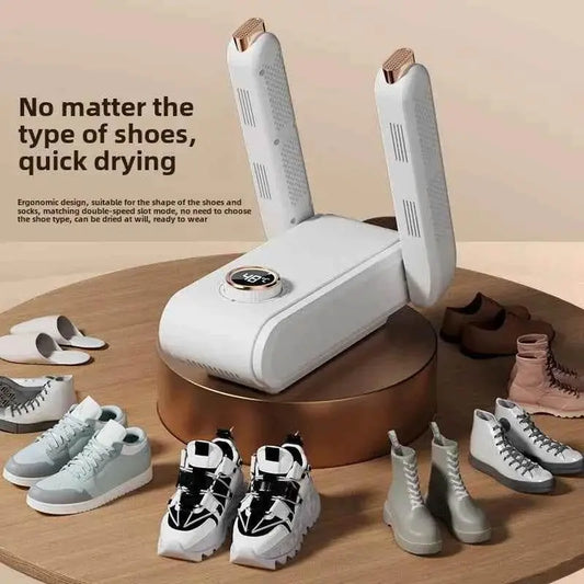 New Foldable Shoe Dryer Boot Dryer with Hot Air Circulation Boot Dryer Eliminate Bad Odor Timing Constant Temperature Shoe Dryer - GiFTiFY