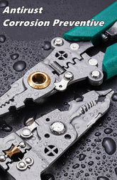 Multifunctional Wire Stripper with Electrical Test Pen Foldable Cable Cutter Crimper Tool, Electrical Folding Pliers for Cutting - GiFTiFY