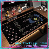 Mouse Pad Large Desk Mat P_Pokemones Anime Playmat 900x400 Xxl TGM PTCG Card Games Speed Computer and Office Gamer Cabinet mat - GiFTiFY