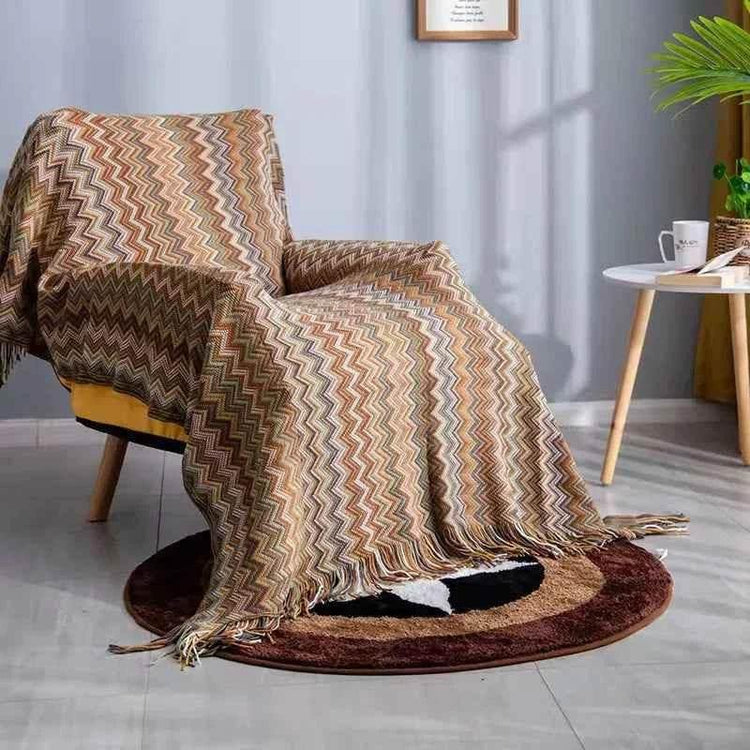 Boho Bed Plaid Blanket Geometry Aztec Baja Blankets Ethnic Sofa Cover Slipcover Decor Throw Wall Hanging Tapestry Rug Cobertor - GiFTiFY