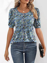 Summer V-Neck Puff Sleeve Tunic Tops for Women Women’s Apparel by Zopi / AliExpress