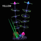 Simulation Aquatic Plants Fluorescent Silicone Water Grass Fish Tank Landscape Aquarium Decoration Coral Landscaping Home Decor - GiFTiFY