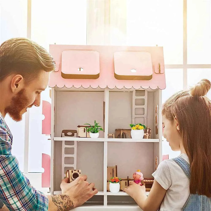 14pcs Doll House Plants Mini Bonsai Green Leaf Plants Flower Models Fake Green Decorations Christmas Gift Dollhouse Furniture