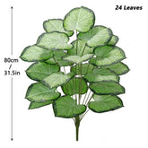 Green Leaf Artificial Plants For Indoor Outdoor by DSERS