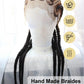 6 Stitches Synthetic Full Lace Cornrow Braided Wig Knotless Box Braids Wig For Black Women 36'' Handmade Jumbo Braiding Hair Wig GiFTiFY