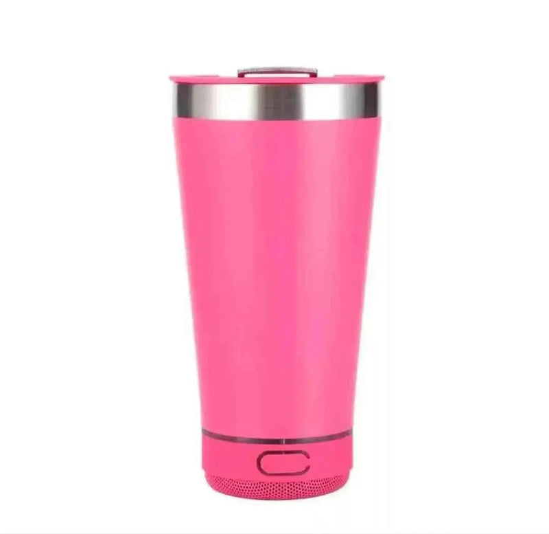 16oz smart bluetooth speaker car portable car cup creative bottle opener stainless steel thermos cup bluetooth speaker car portable by DS