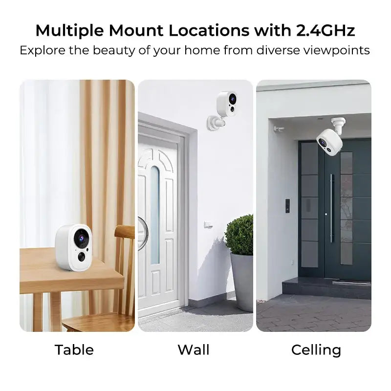 Home Burglar Security System with Camera WiFi GSM Home Security System