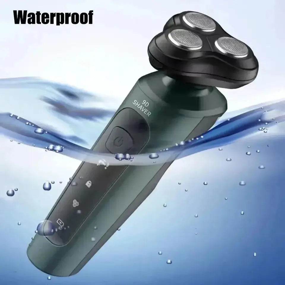 Electric Shavers for Men Waterproof Electric Trimmer Razor Wet Dry Use Rechargeable Battery - GiFTiFY