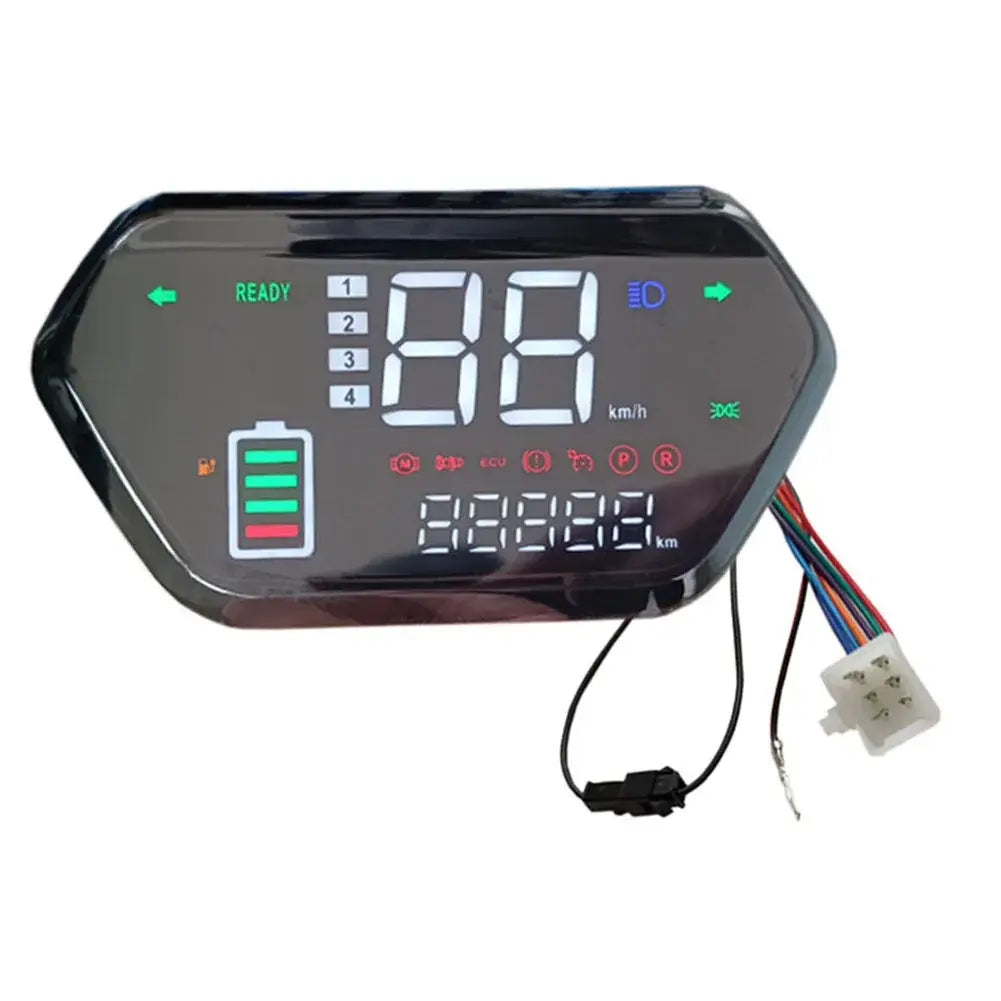 Motorcycle Speedometer LCD Display Speed Control Panel