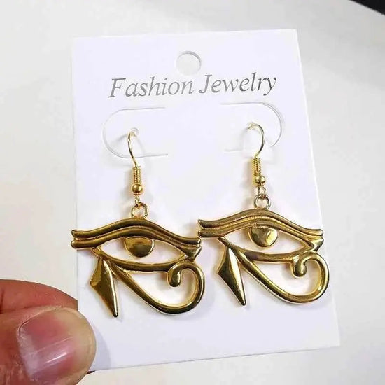 Vintage Evil Eye Dangle Earrings for Women - GiFTiFY