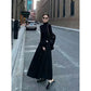 New French Style Temperament Women's High-Grade Black Dress Hepburn Style Gray Turtleneck Dress for Women Autumn Winter DF4964 DSERS