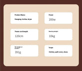 Portable Clothes Dryer Compact Electric Drying Machine for Home Foldable Clothes Dryer Convenient clothing drying in dormitories - GiFTiFY