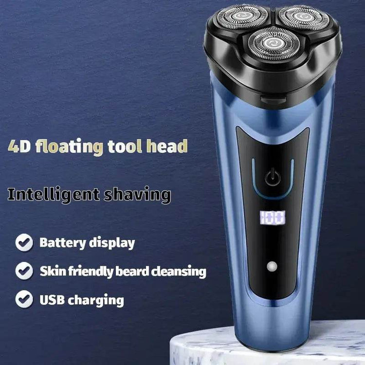 Shaver for Men USB Electric Shaver Powerful Beard Shaving Machine Electric Razor Rechargeable Waterproof - GiFTiFY