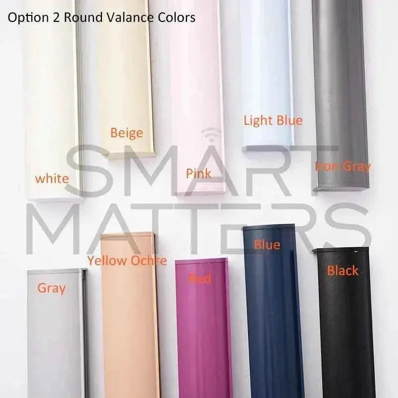 SmartMatters Electric Shangrila Blinds Smart Zigbee Blackout Zebra Shades for Windows and Doors Wifi Tuya Alexa Google Assistant Smart Shade by DS