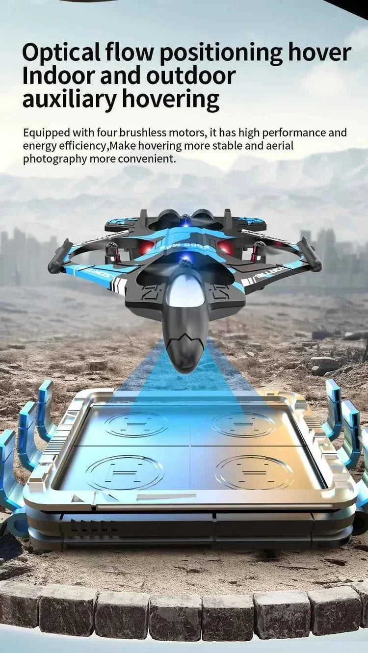 K500MAX Drone Fighter Jet 4k HD Professional Drone Camera WIFI Fpv Aircraft Quadcopte Aerial Photography Drone Birthday Toys