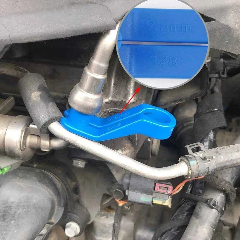 1 Set 7/16pcs Car Auto AC Line Disconnect Tool Fuel Line Disconnect Fuel Line Angled Disconnect Tool Set Fuel Line Removal Tools
