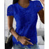 Stylish Summer Lace V Neck Blouse for Women Women’s Apparel by Zopi / AliExpress