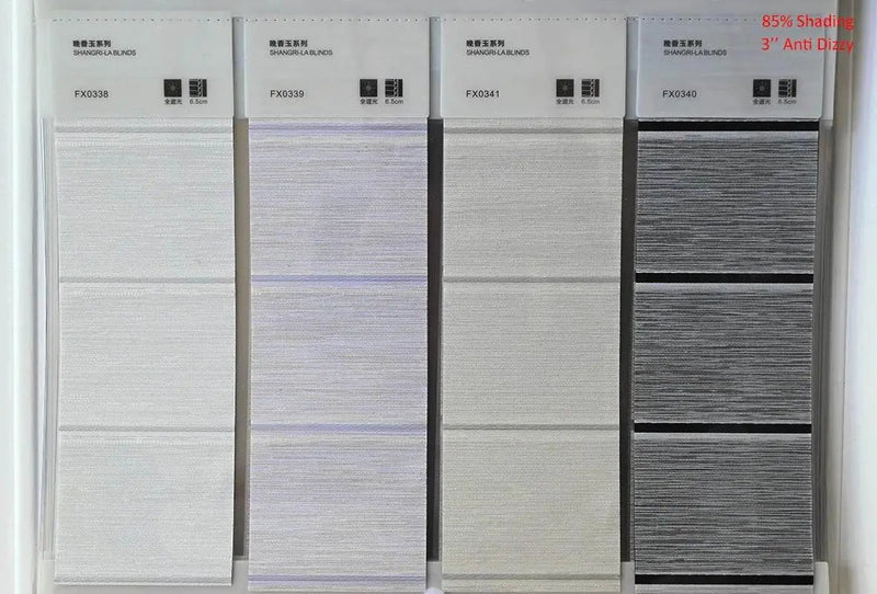 SmartMatters Electric Shangrila Blinds Smart Zigbee Blackout Zebra Shades for Windows and Doors Wifi Tuya Alexa Google Assistant Smart Shade by DS