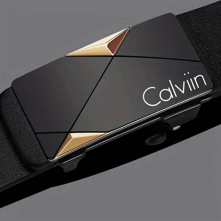 Stylish Men's PU Leather Belt - Fashion Belts for Daily Life, Leisure, Party, Festival, Work, and Business Automatic Buckle - GiFTiFY