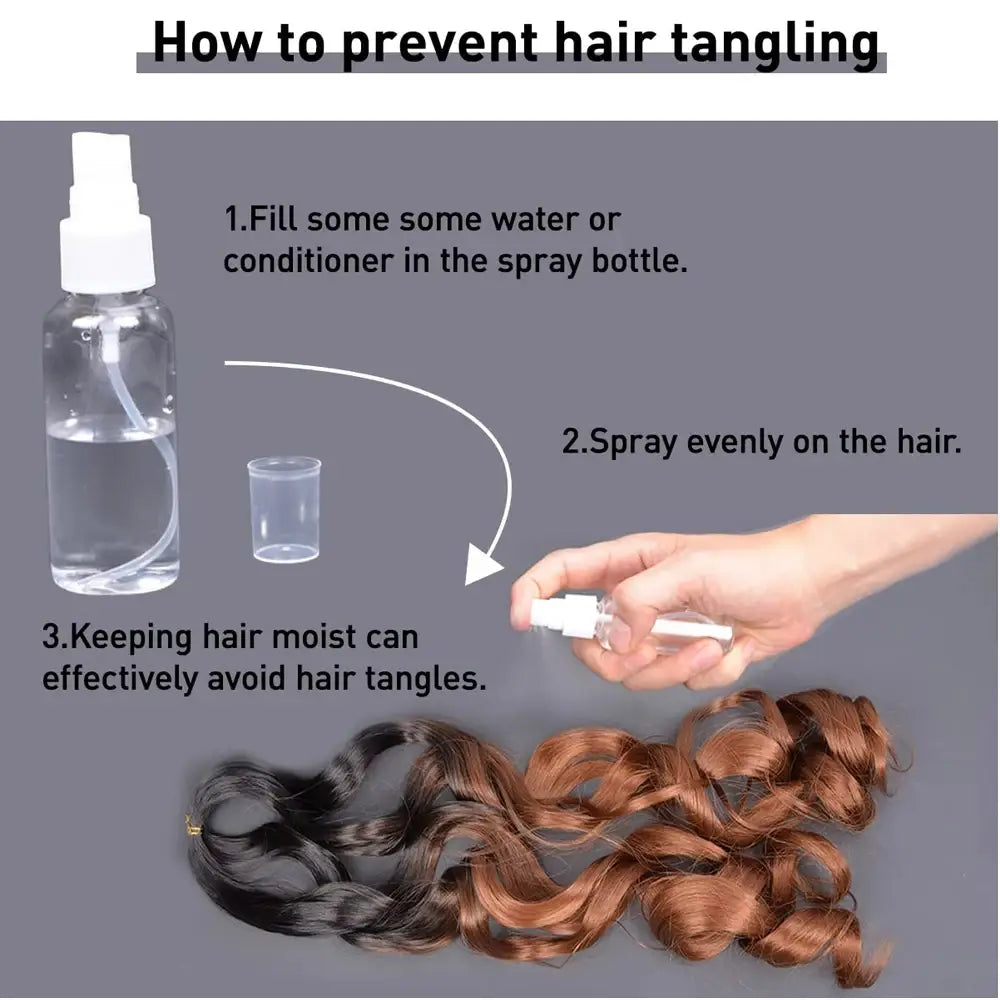 French Curly Braiding Hair 14Inch Synthetic Curly Braiding Hair Pre Stretched Loose Wavy Curl Braiding Hair Extensions