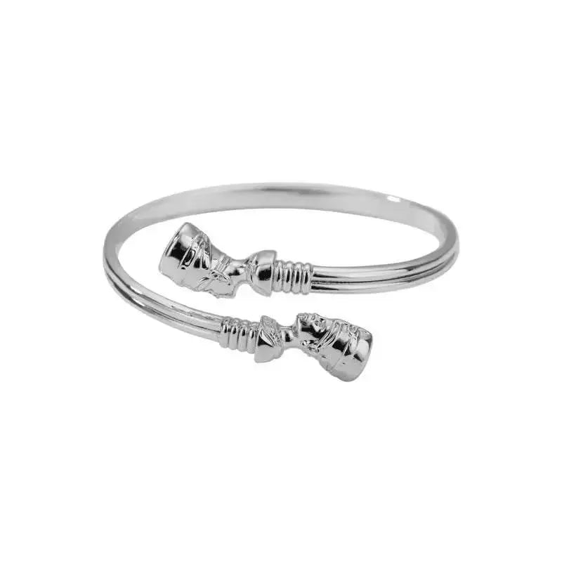 Adjustable Gold Nefertiti Inspired Cuff Bracelet - GiFTiFY