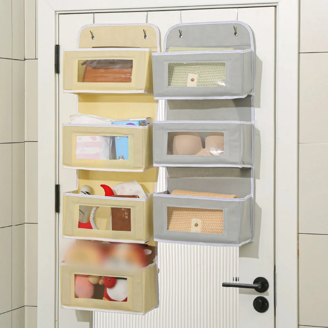 1PC Over-The-Door Hanging Organizer - Extra Large Multi-Layer Storage Bag for Toys Dorm Room Essentials & Closet Organization Sy by GiFiFY