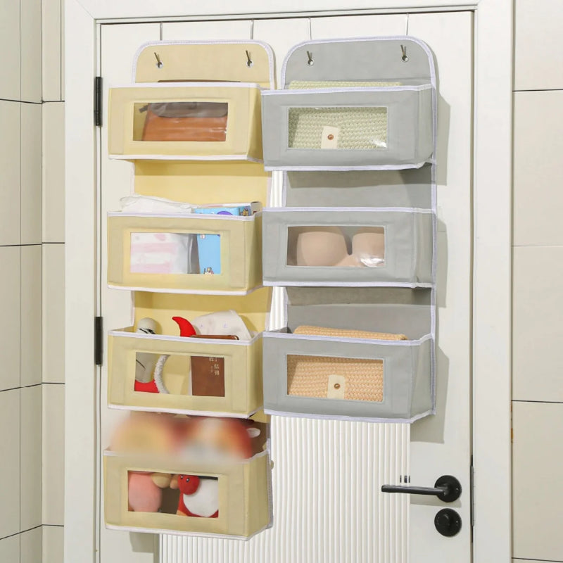 1PC Over-The-Door Hanging Organizer - Extra Large Multi-Layer Storage Bag for Toys Dorm Room Essentials & Closet Organization Sy by GiFiFY