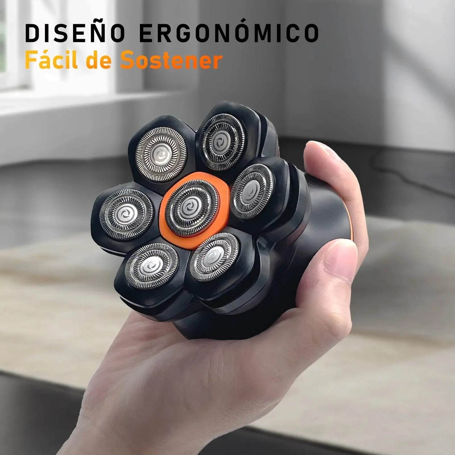 MAXGROOM 7D Head Shaver for Bald Men IXP6 Waterproof USB Rechargeable Electric Hair Trimmer Beard Floating Blade Magnetic Razor - GiFTiFY