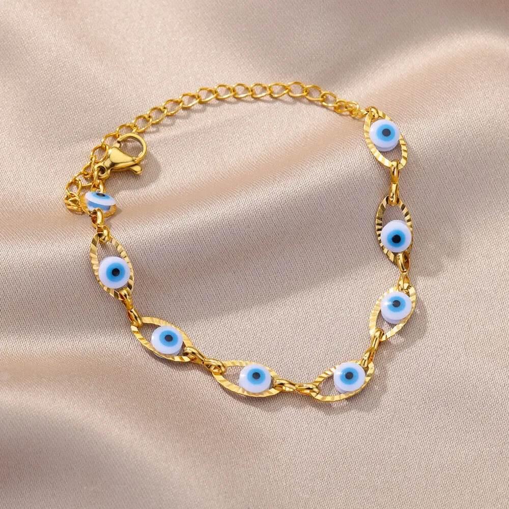 Adjustable Gold Nefertiti Inspired Cuff Bracelet - GiFTiFY