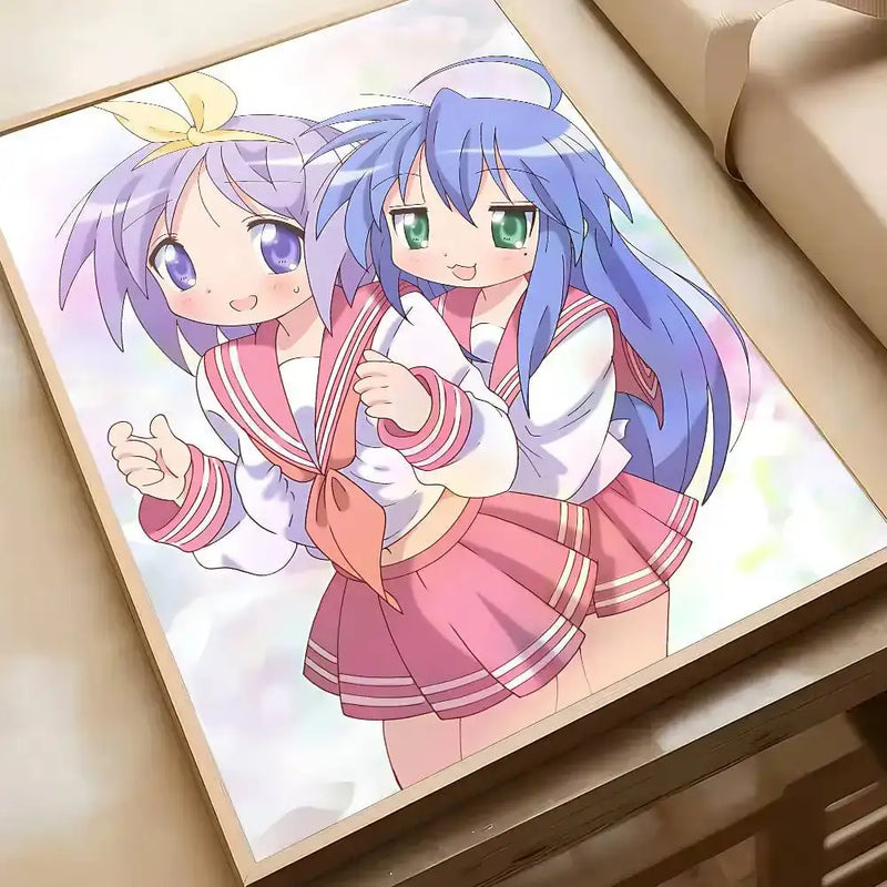 Anime Lucky Star Kawaii Home Decor Pooster by DSERS