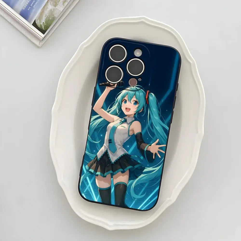 H-Hatsune Miku Phone Case For IPhone Phone Cases by DSERS