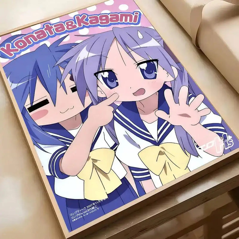 Anime Lucky Star Kawaii Home Decor Pooster by DSERS
