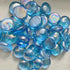 100g/3.52oz(Approx. 18-25pcs) Oblate Bead Glass Mosaic Tiles Colorful Round Mosaic Making Material Multi Diameter DIY Craft Tile