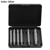 Damaged Screw Extractor Set HSS Drill Bit Stripped Broken Remover Small Easily Quickly Take Out Kit Easy Demolition Power Tools - GiFTiFY