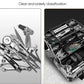 Tools Organizer Box Garage Professional Plastic Tool Case Box Electrician Storage Multifunctional Outdoor Waterproof Garage GiFTiFY