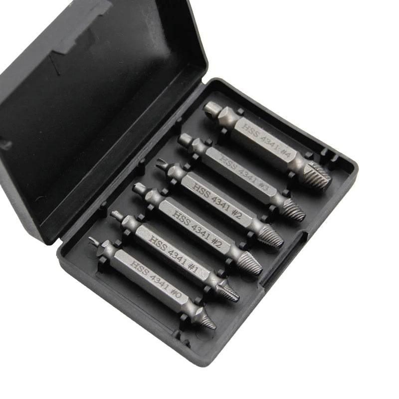 Extractor Double Head Screw Slide Tooth Removal Tool S2 Screwdriver Screwdriver Screwdriver Head Broken Wire Set - GiFTiFY